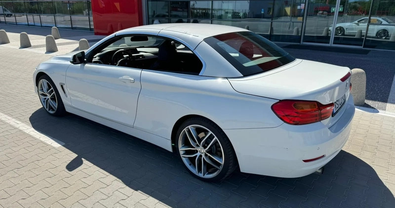 BMW Seria 4 cena 95000 przebieg: 152500, rok produkcji 2015 z Kleszczele małe 352